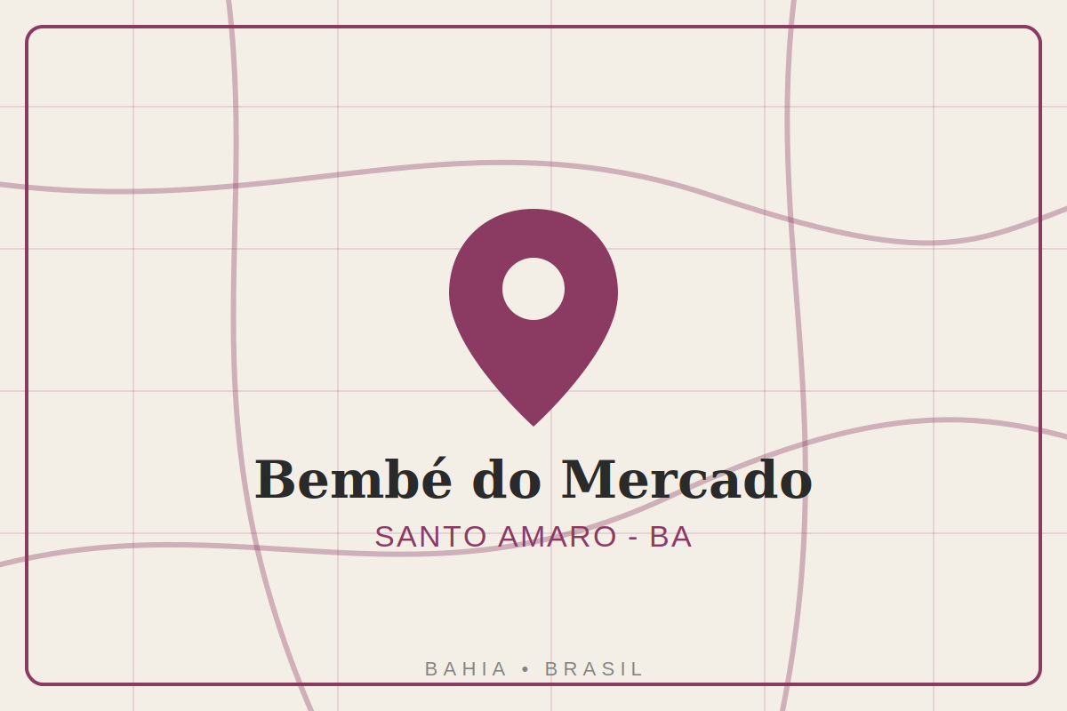 Santo Amaro Bembe Do Mercado